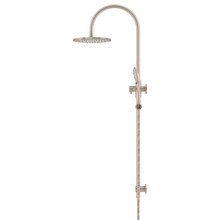 Round 200mm 3 Function Twin Shower